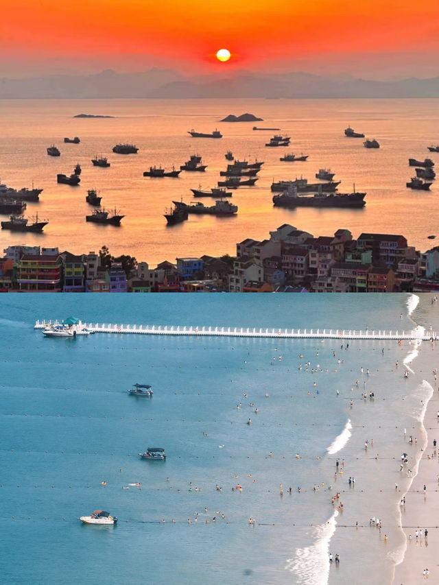 溫嶺石塘超全攻略山海秘境+彩色童話村