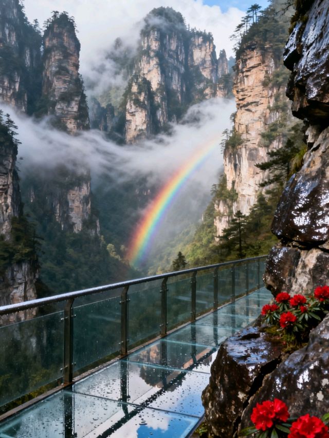 湖南張家界:石英峰林刺破雲端,玻璃棧道上的心跳與仙境撞個 湖南張家界:石英峰林刺破雲端,玻璃棧道上的心跳與仙境撞個