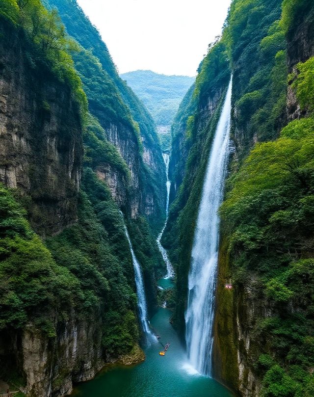 五瀉風景區|國家4A級景區|五瀉必看第五瀉瀑布|