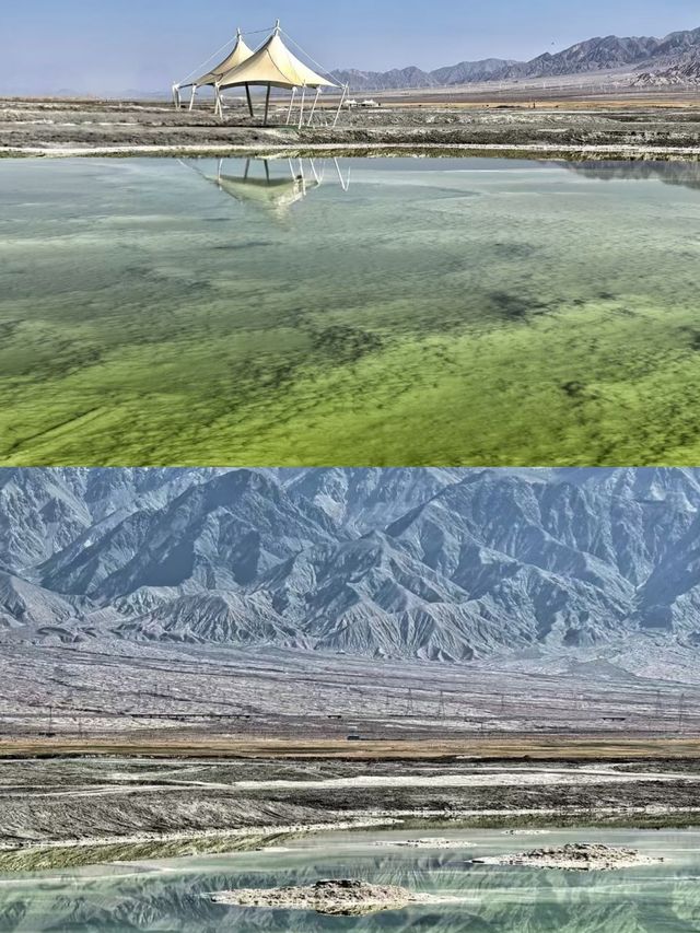 探秘大柴旦翡翠湖，天空之鏡美到窒息！