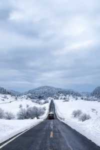 是童話裡的雪景啊,這裡美哭了!
