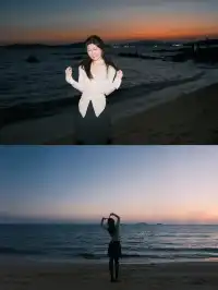 一定要來青島看一次日落!付位置