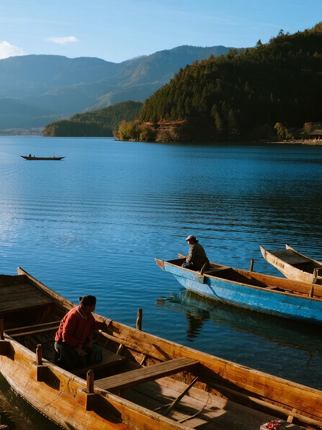 帶娃探秘瀘沽湖!晨霧海鷗+環湖漫遊,冬春親子治癒之旅 帶娃探秘瀘沽湖!晨霧海鷗+環湖漫遊,冬春親子治癒之旅