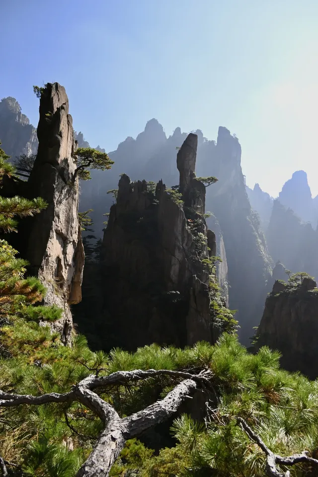 黃山(二) | 松與石 黃山(二) | 松與石