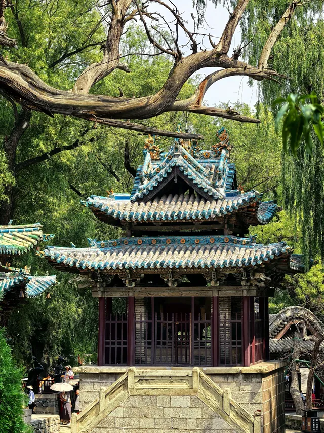 太原·晉祠鐘鼓樓|十字歇山頂的迷你版小閣樓