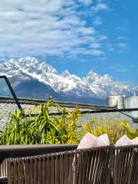 束河絕美設計師民宿躺著看日照金山太絕了！