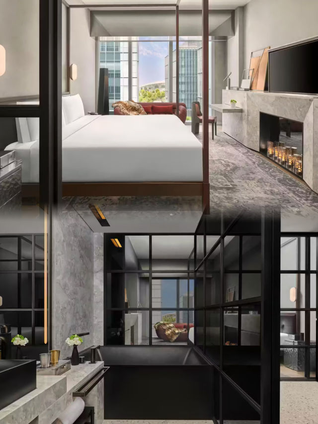 在魔都空中泳池看日落！感謝陳偉霆的推薦