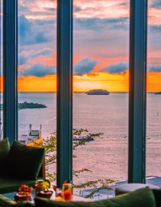 Hyatt Centrica Sabah | Три лучших вида на закат, не выходя из дома – этот ракурс просто потрясающий!