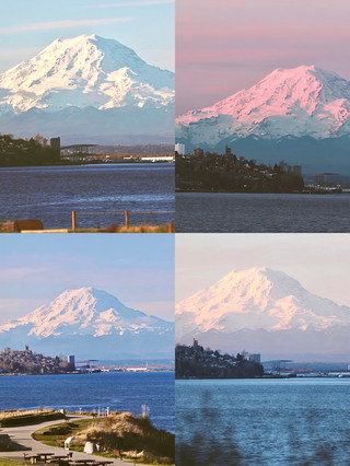 Stunning photo spots around Seattle, healing views of snow-capped mountains and bays