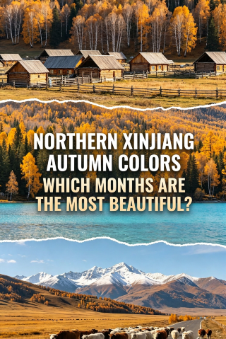 When is autumn in northern Xinjiang the most beautiful