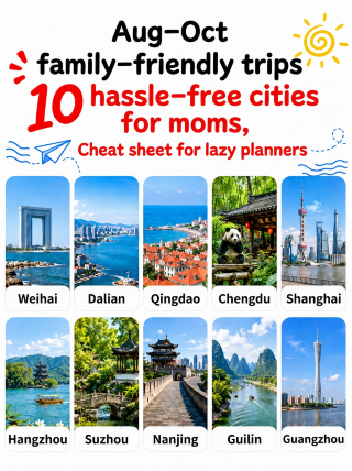 8-10月適合小住2-3天,不費媽輕鬆玩10個熱門城市