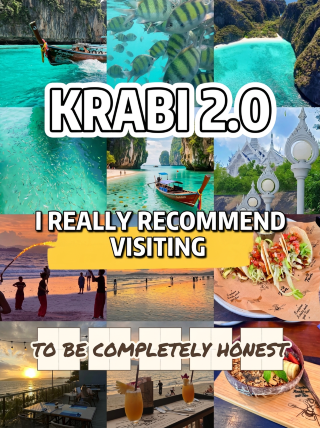Just got back from Krabi, and here's a no-filter guide you can use directly