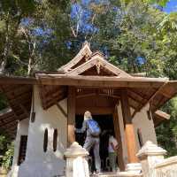 นั่งสมาธิธรรมชาติบำบัด ที่วัดผาลาด