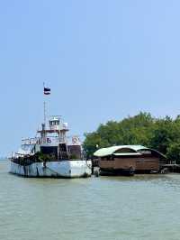 เส้นทางเลียบเลาะชายฝั่ง ปากแม่น้ำบางตะบูน เพชรบุรี