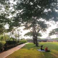 บรรยากาศดีๆ ที่ อุทยาน ๑๐๐ ปี จุฬาฯ 🌳🌷