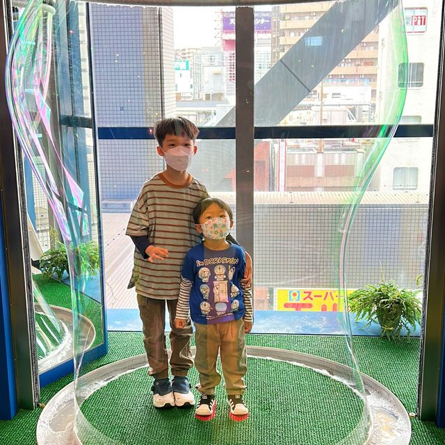 【 讓小朋友發揮探索精神。Kids Plaza Osaka 】