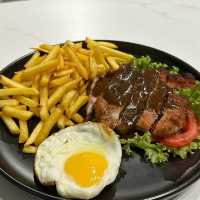 Bingsu @ Teluk Intan, western food, etc