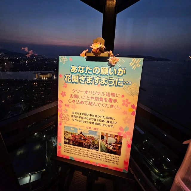日本最高的海濱塔「福岡塔」🗼