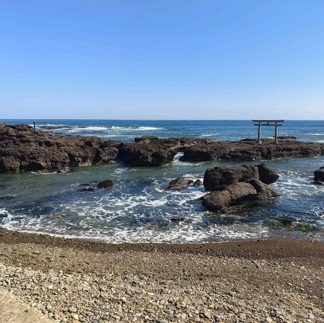 Blue Sky and Sea OARAI ⛩🌊