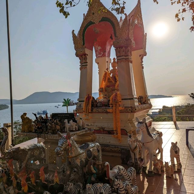 Beautiful Temple with Scenic Sea Views near Pattaya!