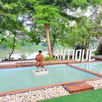 ที่พักริมน้ำแม่กลอง The Antique Riverside ราชบุรี