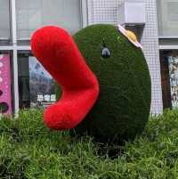 カンテーレの、ハチエモングリーンが可愛い。