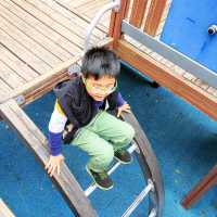 赤柱廣場的海盜船兒童遊樂場