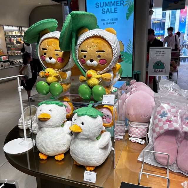 【韓国 江南】ファン必見！新キャラ祭！KAKAO FRIENDS STORES