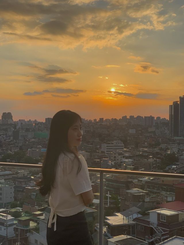 서울이 한 눈에 내려다 보이는 곳 [해방촌]