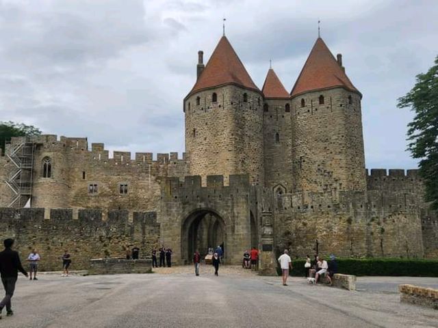 The Medival City Of Carcassonne 