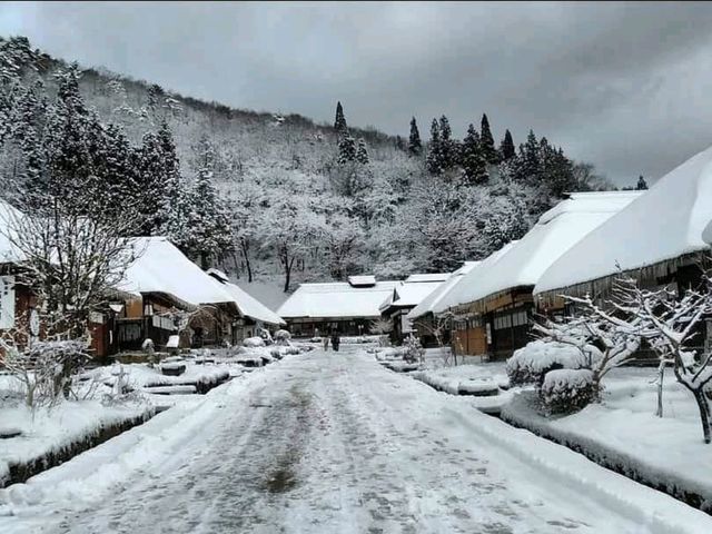 雪國裡的古民家 - 福島縣 大內宿