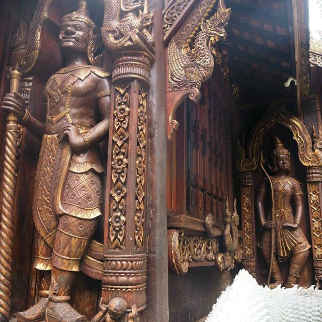 วัดหลวงขุนวิน..กลางป่าแม่วาง