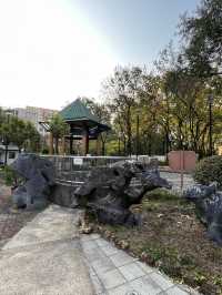 糅合中西合璧設計嘅黃大仙文化公園