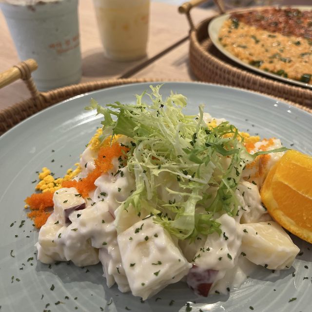 沙田韓國過江龍打卡橘子cafe