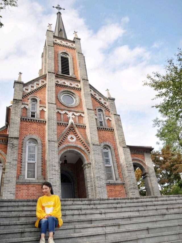 아산 가볼만한 곳, 공세리성당 천국의계단 카페⛪️