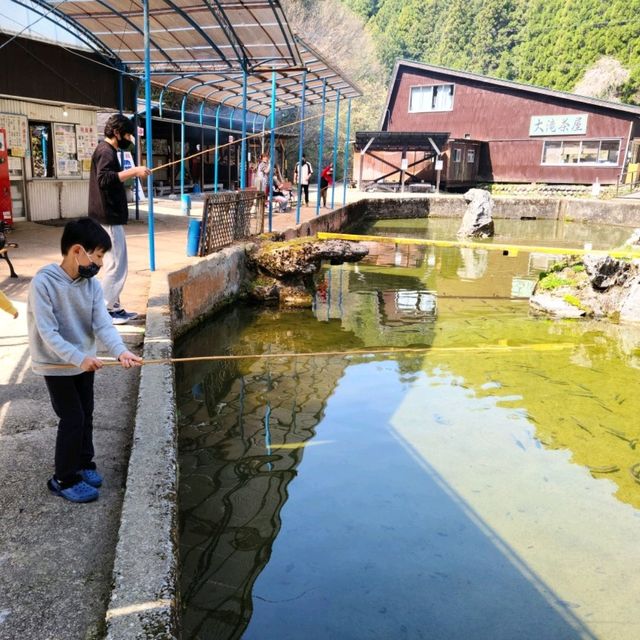 【岐阜】手ぶらでOK！ニジマス釣り放題