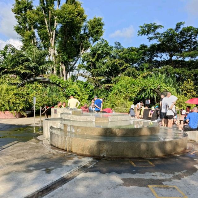 Natural Hot Spring Footbath in Sembawang 