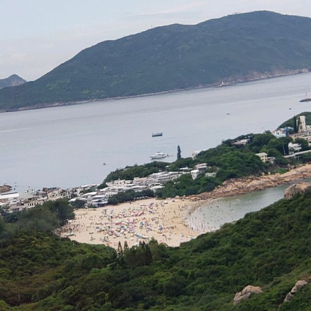 風和日麗的石澳海灘