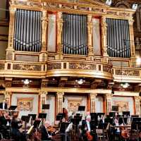 Wonderful hours in the Musikverein, Vienna 