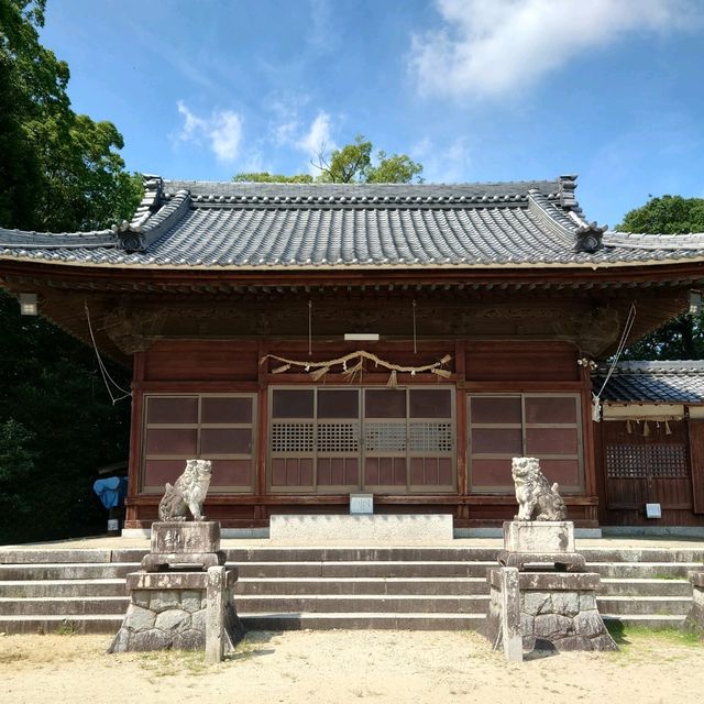 愛知旅行！新美南吉ゆかりの神社「岩滑八幡社」