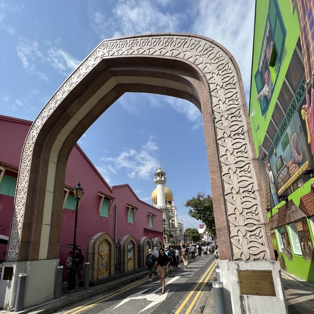 Mural artist gives Kampong Glam a glam up