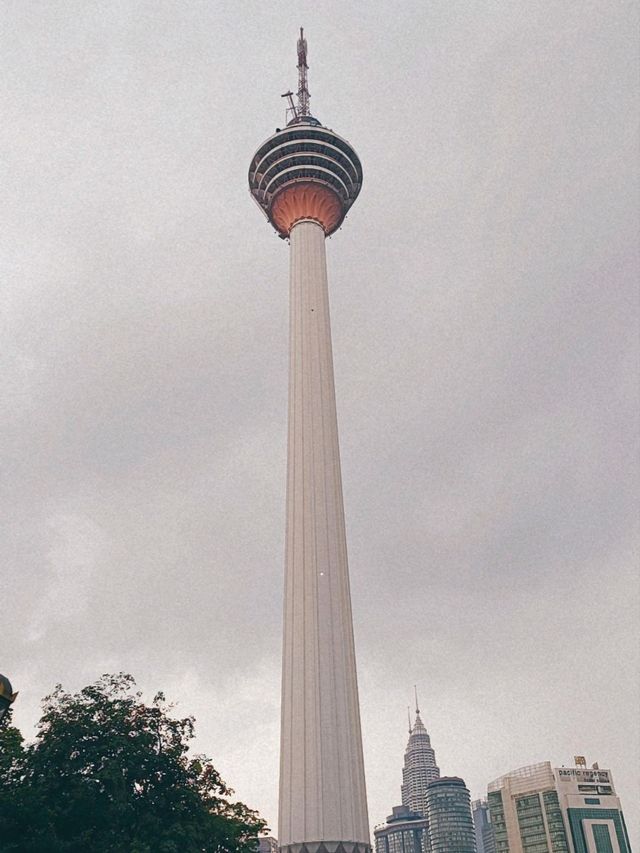 Is it Rapunzel tower? No, it's KL Tower ! 