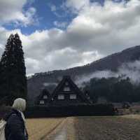 Cloudy day in Shirakawa-go