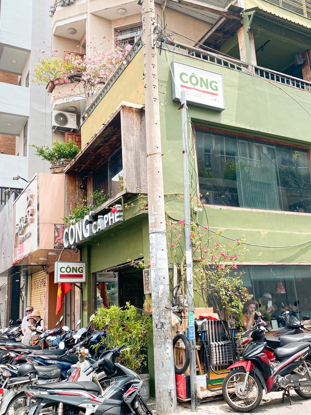 Café Overlooking Tan Dinh Church, Saigon🇻🇳