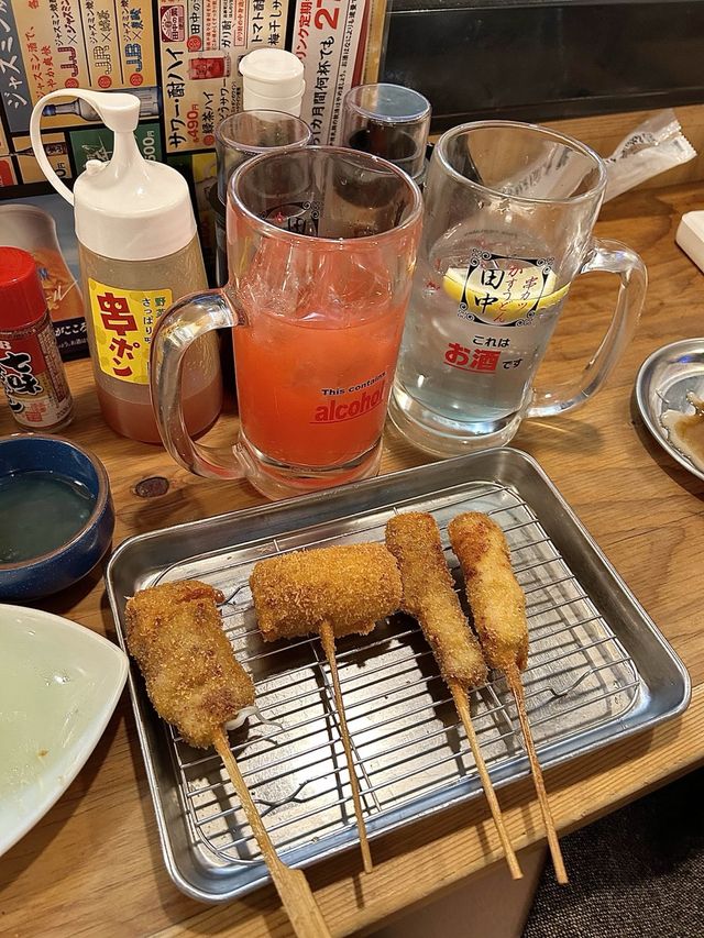우에노 쿠시카츠 맛집추천🍢🍻❤️