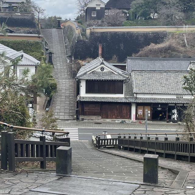日本唯一【サンドイッチ型城下町】杵築市