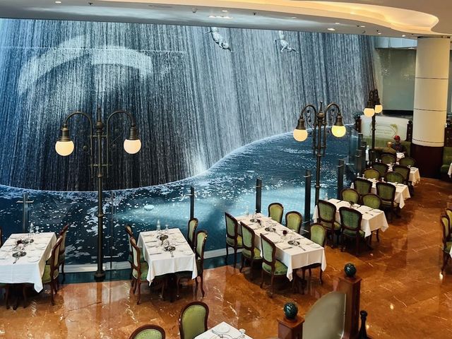 Dubai Mall waterfall 