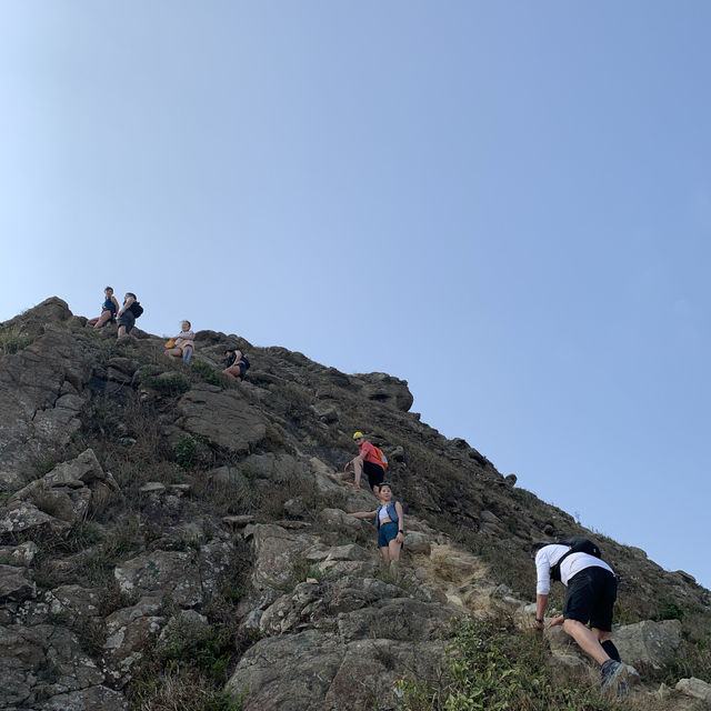 氣勢磅礴行山路線⛰️虎吼石河 小烏回頭 鳳凰山 昂坪❤️