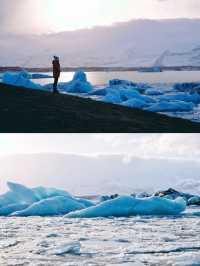 冰島🇮🇸| Jokulsarlon 冰河湖看最純淨的藍