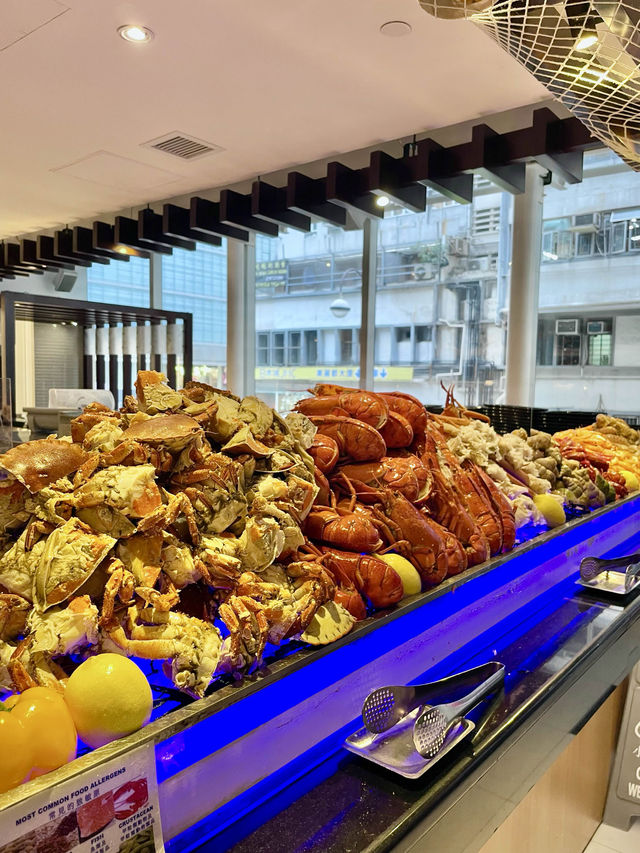 海鮮控大滿足！環球海鮮盛宴自助晚餐